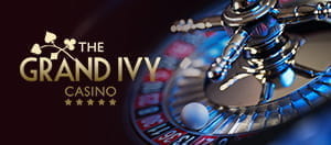 Casino roulette game and Grand Ivy logo