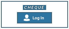 Cheque and the log-in page. 