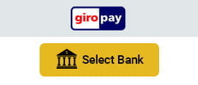 Giropay select your bank.
