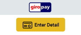 Giropay enter online banking details.