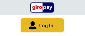 Giropay log-in page. 