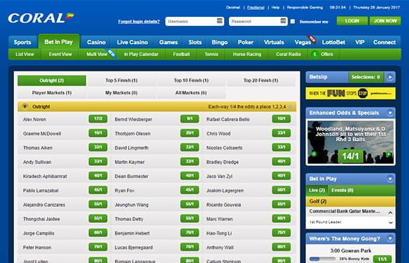 Top Golf Betting Sites: Discover the Best Golf Bookmaker for 2020