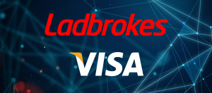 Visa and Ladbrokes logo
